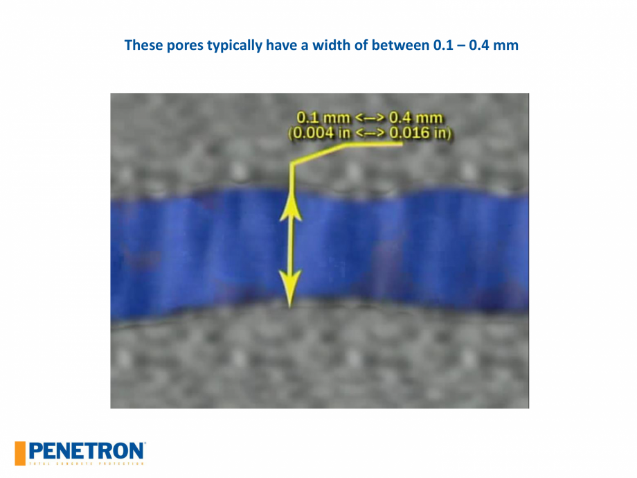Pagina 31-PENETRON - Durabilitatea betonului  Catalog, brosura Engleza 