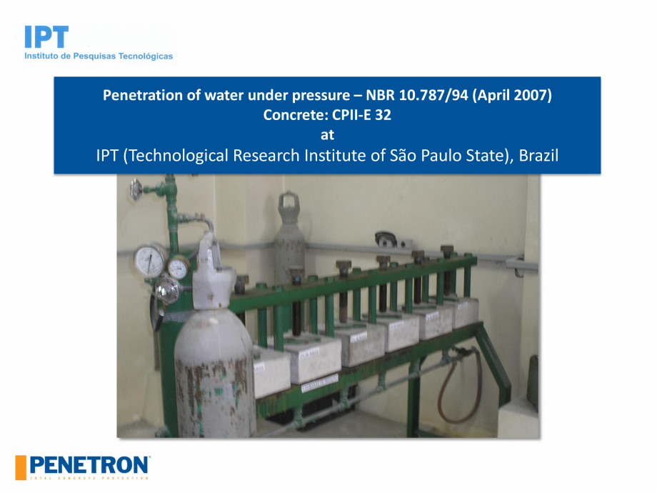 Pagina 37 - PENETRON - Durabilitatea betonului  Catalog, brosura Engleza 