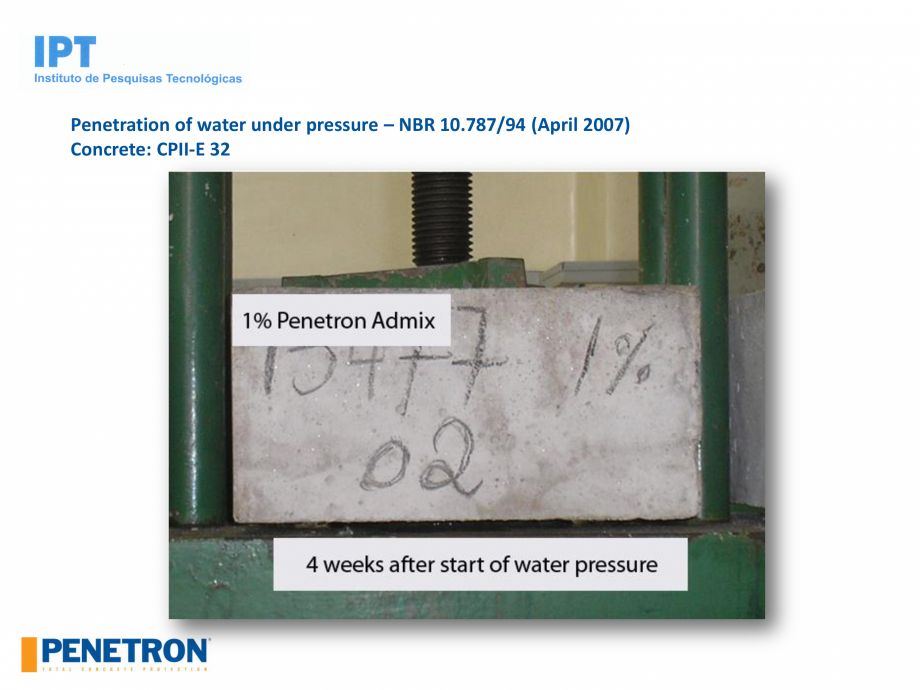 Pagina 42-PENETRON - Durabilitatea betonului  Catalog, brosura Engleza 