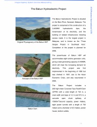 Proiectul hidroelectric Bakun