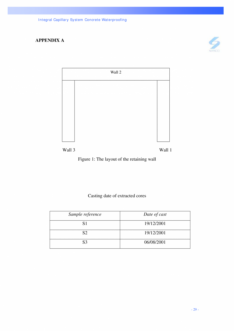 Pagina 29 - Structuri de fundatii PENETRON PENETRON PLUS, PENETRON ADMIX, PENETRON Catalog, brosura ...