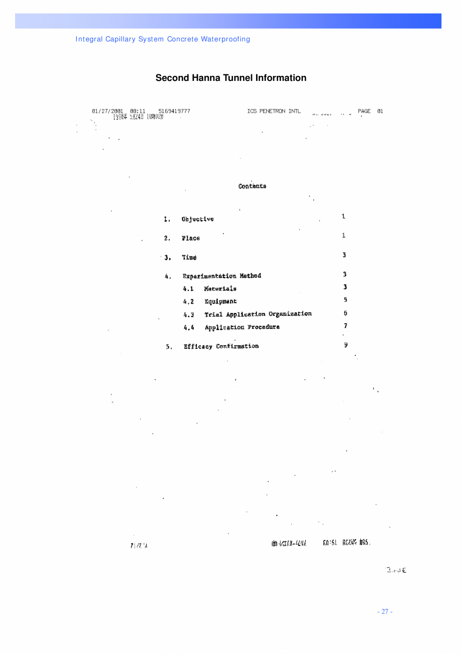 Pagina 27-Tipuri de tunele si metode de constructie PENETRON PENETRON, PENETRON ADMIX, PENETRON PLUS Catalog, ...