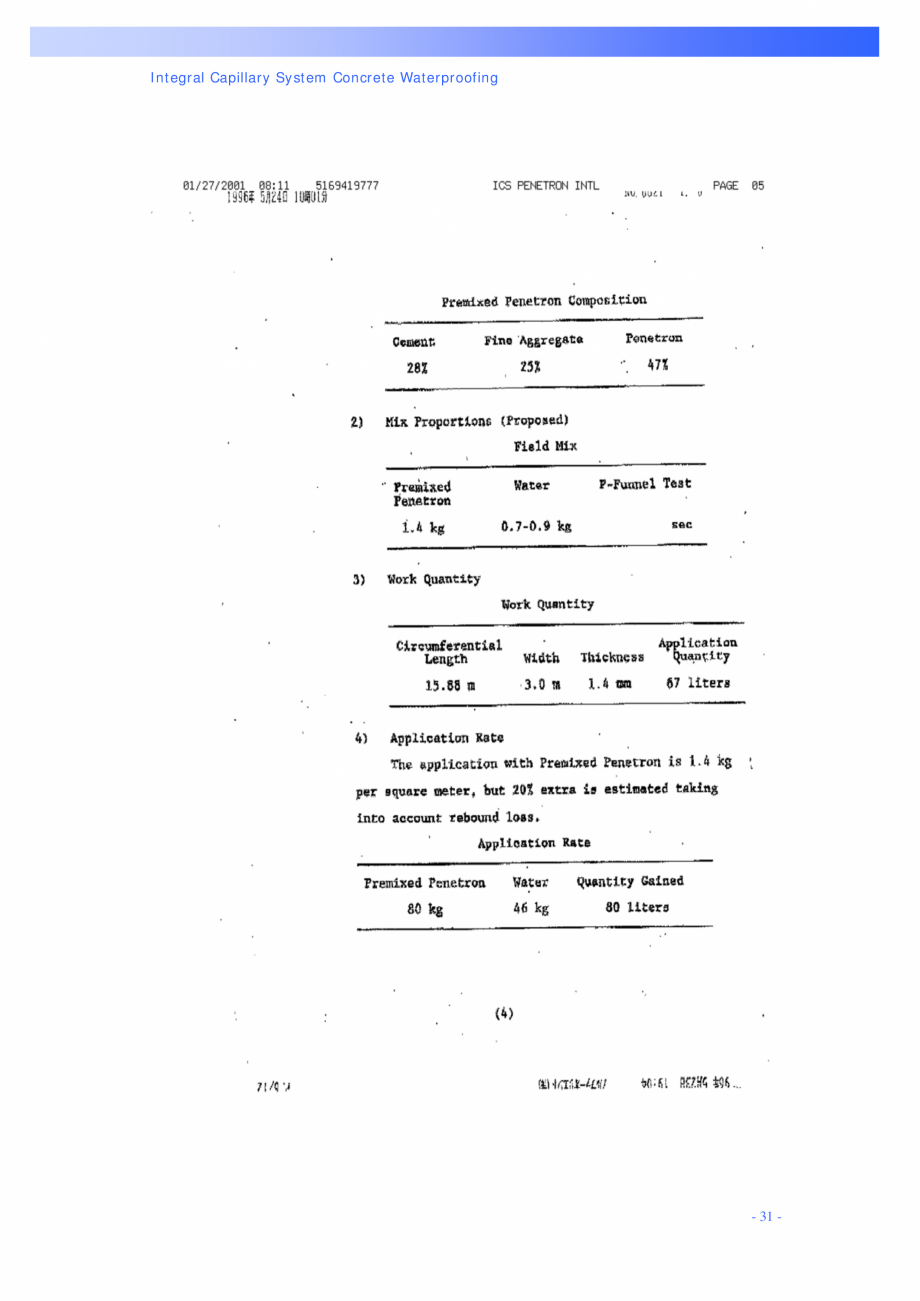 Pagina 31-Tipuri de tunele si metode de constructie PENETRON PENETRON, PENETRON ADMIX, PENETRON PLUS Catalog, ...