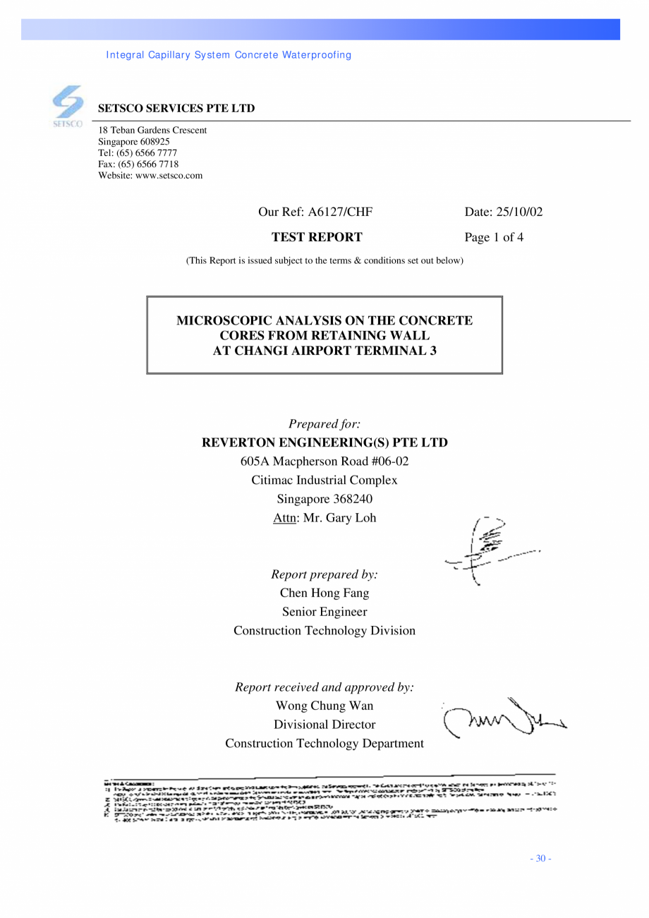 Pagina 30-Structuri poduri PENETRON PENETRON, PENETRON ADMIX, PENETRON PLUS Catalog, brosura Engleza s
...