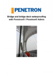 Impermeabilizarea podurilor si a puntilor de pod PENETRON - PENETRON, PENETRON ADMIX