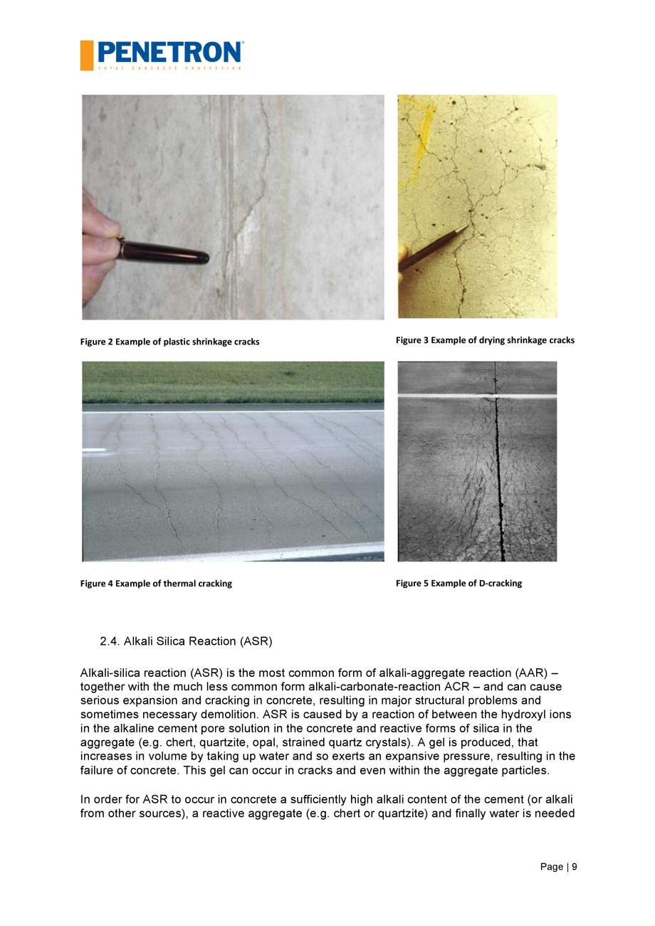 Pagina 10 - Impermeabilizarea podurilor si a puntilor de pod PENETRON PENETRON, PENETRON ADMIX...