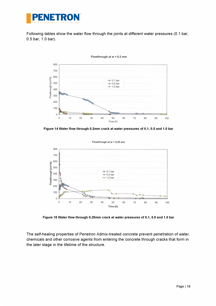 Pagina 17-Impermeabilizarea podurilor si a puntilor de pod PENETRON PENETRON, PENETRON ADMIX Catalog, brosura ...