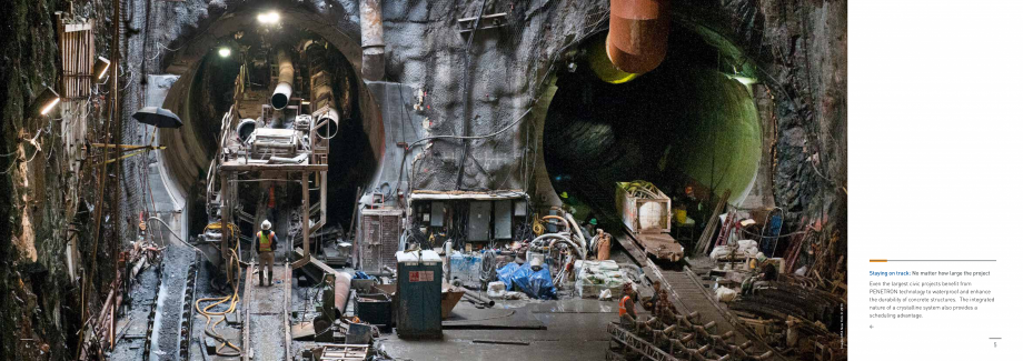 Pagina 3-Betonul la cel mai inalt nivel de durabilitate PENETRON PENETRON ADMIX, PENETRON, PENETRON PLUS,...