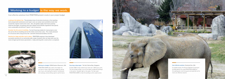 Pagina 10-Betonul la cel mai inalt nivel de durabilitate PENETRON PENETRON ADMIX, PENETRON, PENETRON PLUS,...