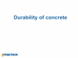 Rezistenta betonului PENETRON - PENETRON ADMIX