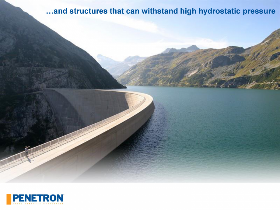 Pagina 4 - Rezistenta betonului PENETRON PENETRON ADMIX Catalog, brosura Engleza erage
Concrete is...