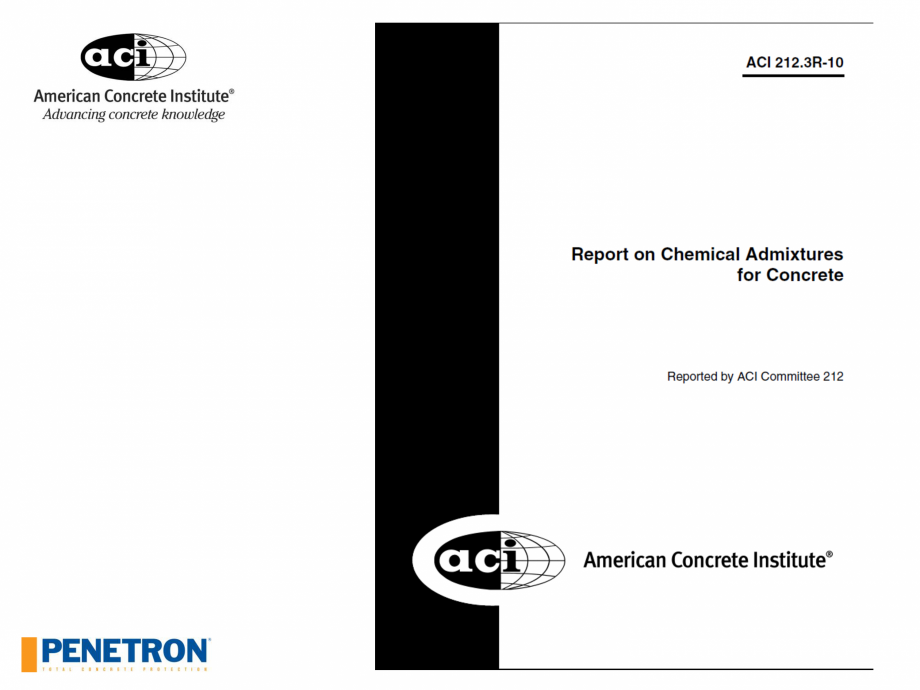 Pagina 18 - Rezistenta betonului PENETRON PENETRON ADMIX Catalog, brosura Engleza 