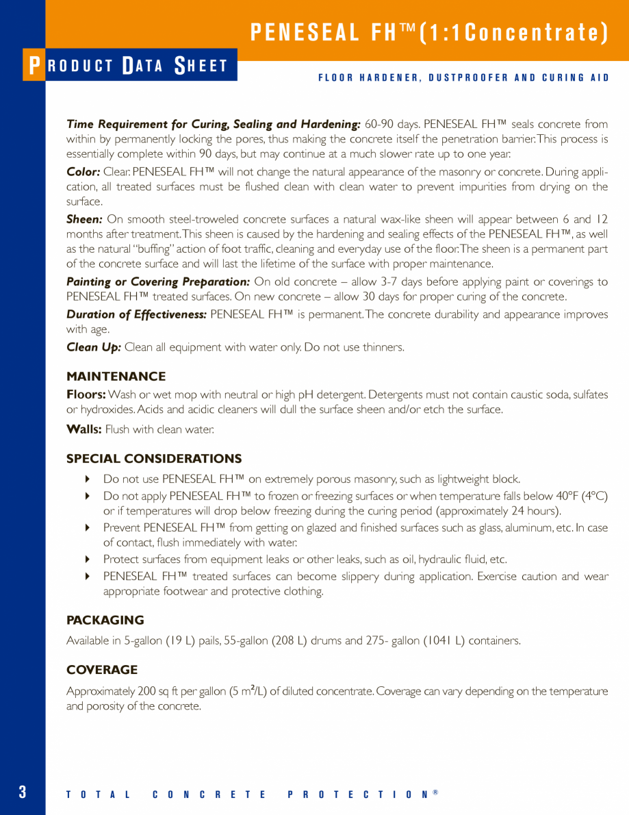 Pagina 3-Tratament permanent pentru pardoseli PENETRON PENESEAL FH Fisa tehnica Romana hese weakening salts...