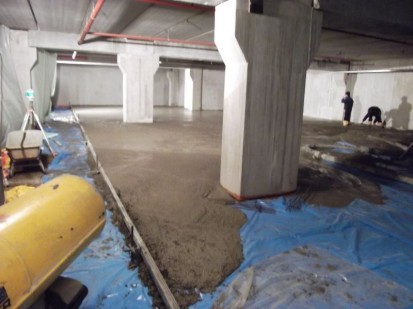Hidroizolarea parcarii subterane a Salii Polivalente din Cluj Napoca PENETRON ADMIX PENECRETE MORTAR PENETRON Hidroizolarea parcarii