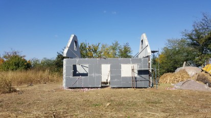 Hidroizolare casa PENETRON ADMIX Casa pilot din elemente prefabricate din Bucuresti