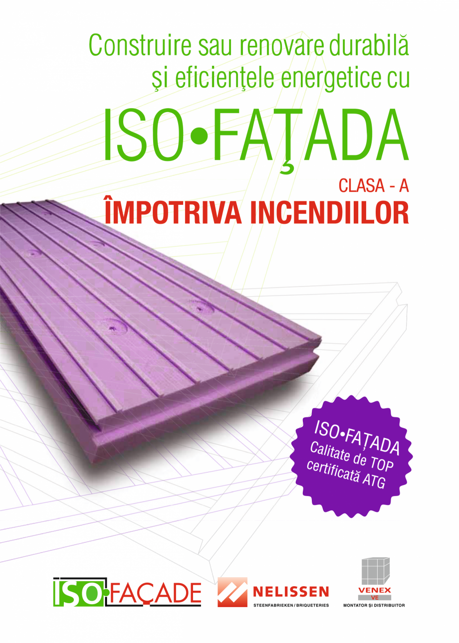 Pagina 1-Construire/renovare durabila si eficienta energetica NELISSEN Catalog, brosura Romana...