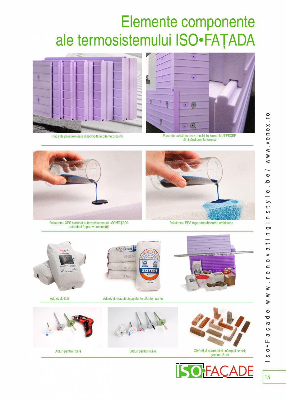Pagina 15 - Construire/renovare durabila si eficienta energetica NELISSEN Catalog, brosura Romana 