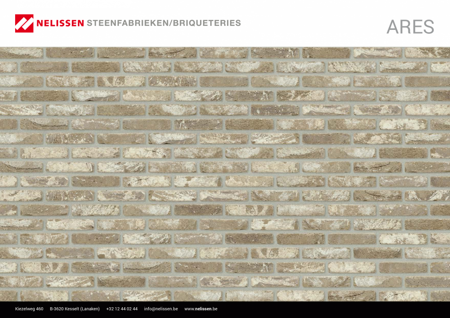 Pagina 1-Caramida aparenta NELISSEN Ares Fisa tehnica Engleza, Germana, Franceza ARES

Kiezelweg 460

B-3620 ...