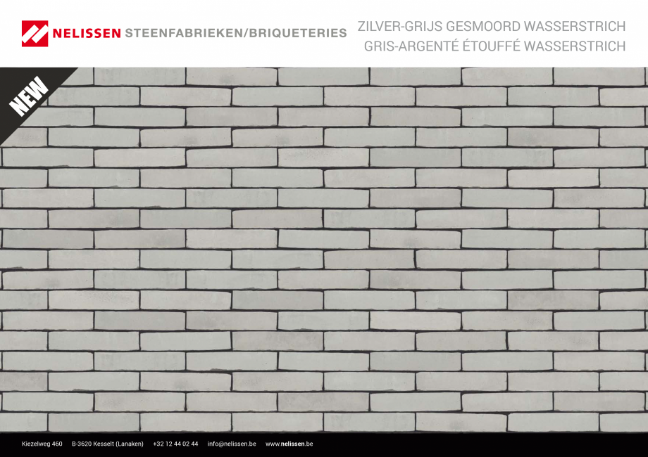 Pagina 1-Caramida aparenta NELISSEN Silver-Grey Braised Wasserstrich Fisa tehnica Engleza, Germana, Franceza ...