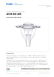 Corp de iluminat exterior ornamental ELBA-COM - AVIS 02 LED
