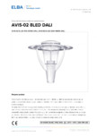 Corp de iluminat exterior ornamental ELBA-COM - AVIS-02 8 LED 