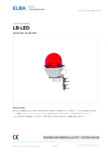 Lampa de balizaj ELBA-COM - LB-LED 48V