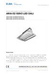 Proiector pentru iluminat industrial interior si exterior. ELBA-COM - ARIA-02 GEN3
