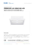 Corp de iluminat industrial ELBA-COM - PREMIUM LUX GEN3 NG