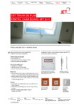 Set trapa de fum pentru casa scarii VELUX Commercial - 24V