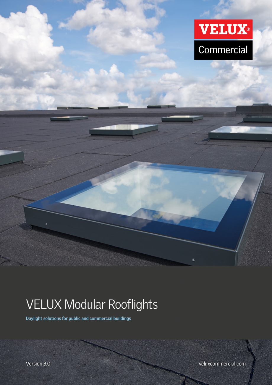 Pagina 1-Luminatoare modulare VELUX Commercial Linearlight, Monolight, Circularlight Catalog, brosura VELUX...