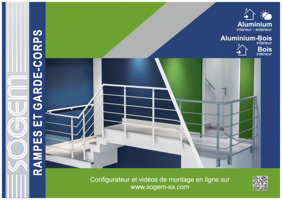 Pagina 1-Accesorii - Balustrade din lemn si din metal SOGEM Catalog, brosura Franceza 