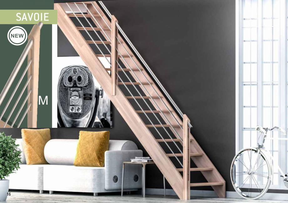 Pagina 17-Scari in kit din lemn si din metal SOGEM Catalog, brosura Romana, Engleza, Germana, Franceza,...