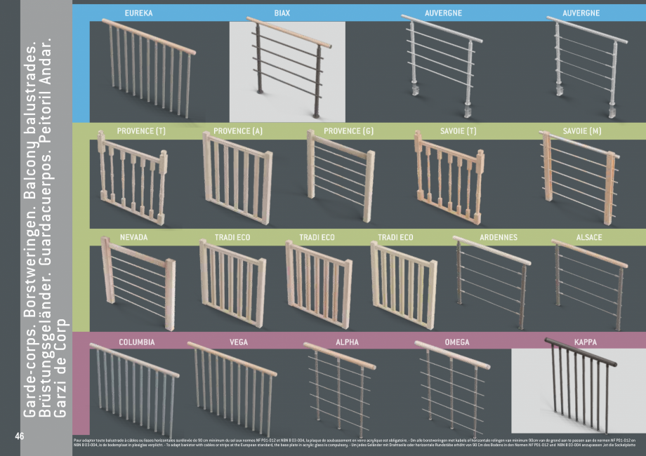 Pagina 47-Scari in kit din lemn si din metal SOGEM Catalog, brosura Romana, Engleza, Germana, Franceza,...