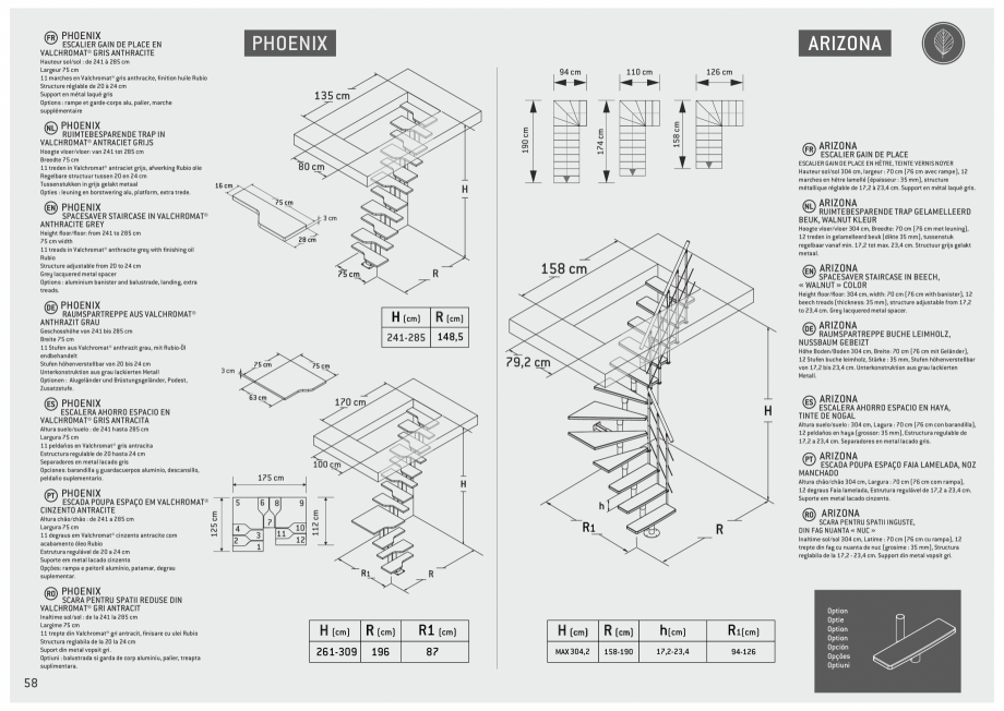 Pagina 59-Scari in kit din lemn si din metal SOGEM Catalog, brosura Romana, Engleza, Germana, Franceza,...
