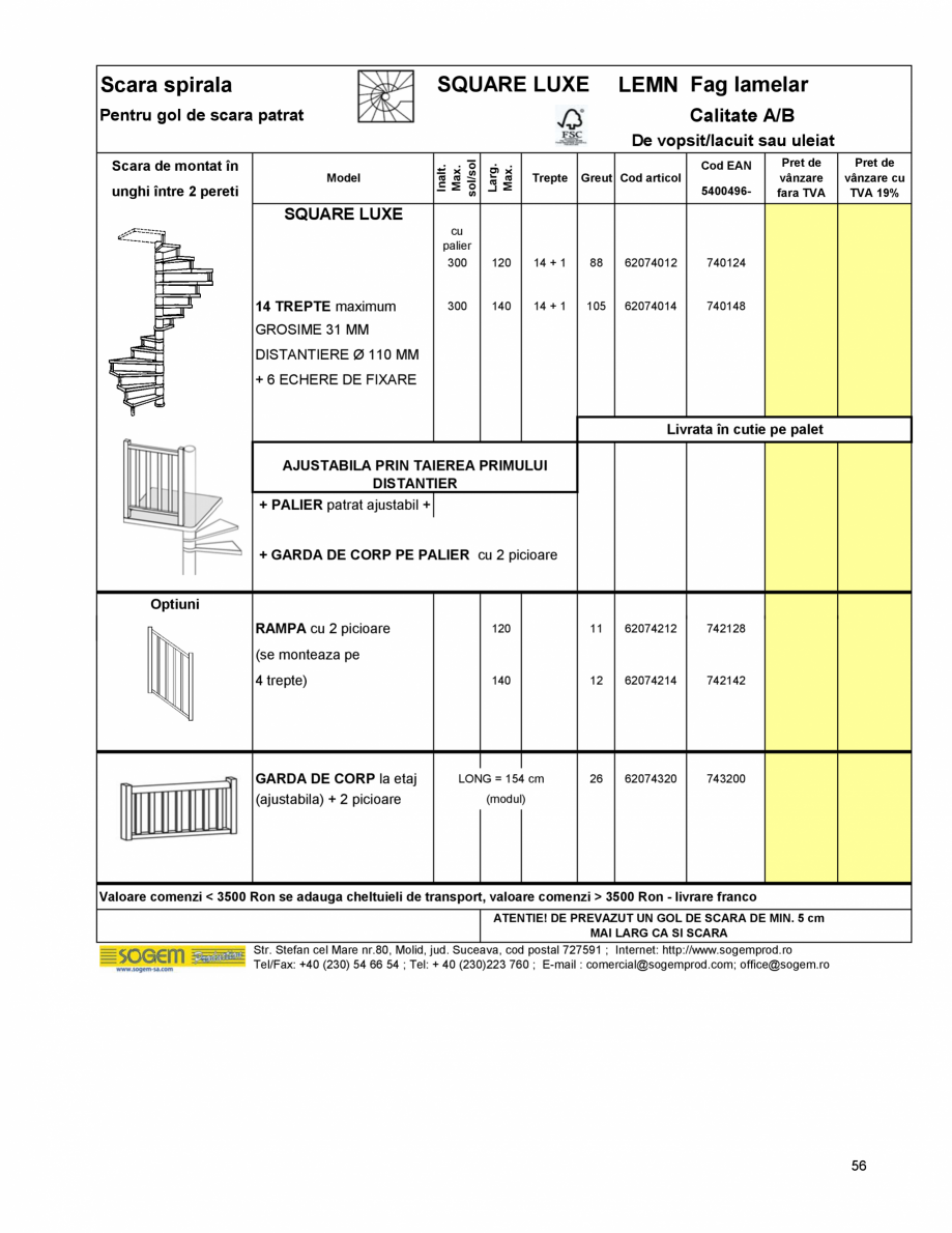 Pagina 60-Scari moderne pe structura metalica  SOGEM Etna Fisa tehnica Romana etal D

2

60170237

611646
...