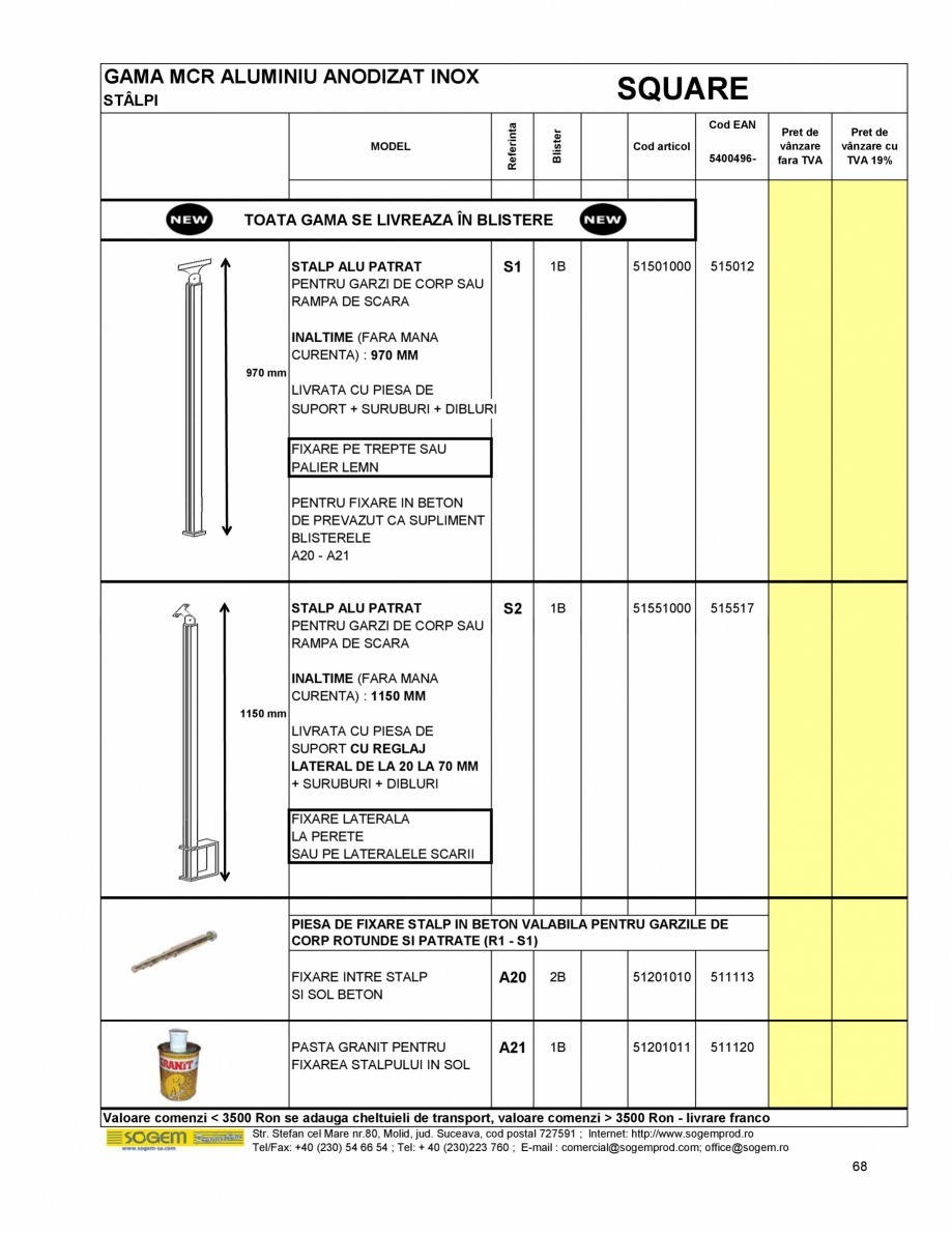 Pagina 74-Scari moderne pe structura metalica  SOGEM Etna Fisa tehnica Romana fag

MAXI 320 cm (3 picioare)
...