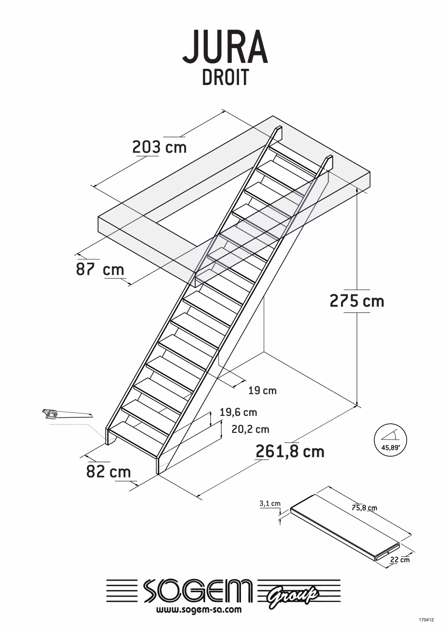 Pagina 1-Scari pe structura din lemn SOGEM Jura Specificații tehnice Romana 
