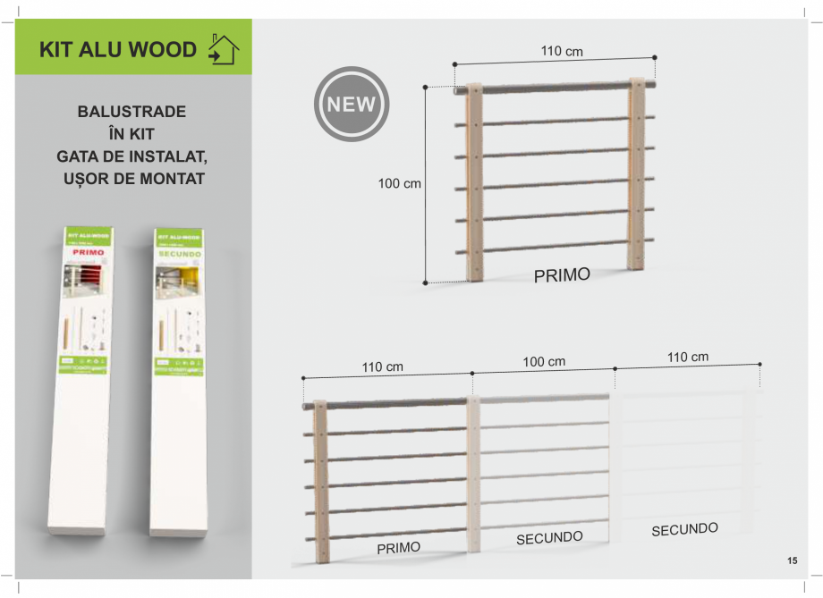 Pagina 15-Accesorii - Balustrade din lemn si din metal SOGEM Catalog, brosura Romana 