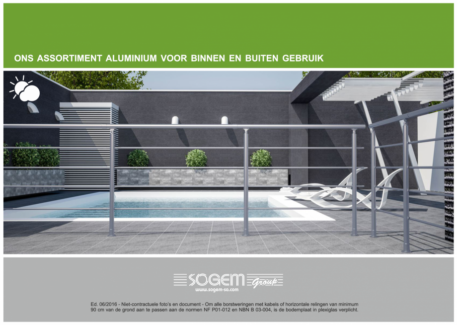 Pagina 9-Accesorii - Balustrade din lemn si din metal SOGEM Catalog, brosura Olandeza 