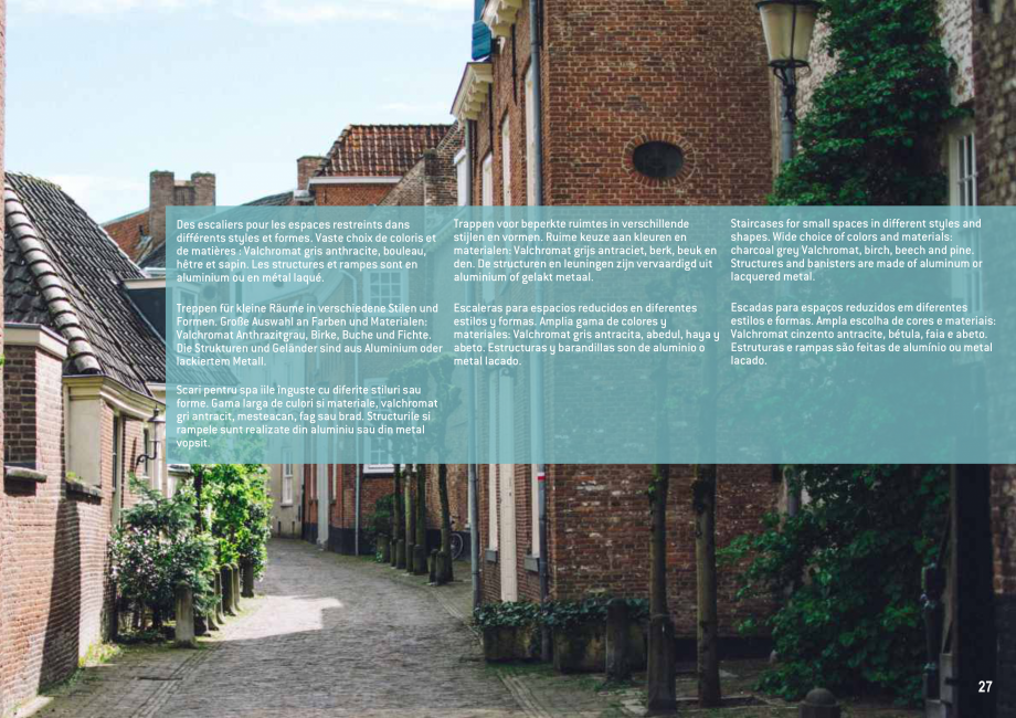 Pagina 28-Scari in kit din lemn si din metal SOGEM Catalog, brosura Romana, Engleza, Germana, Franceza,...