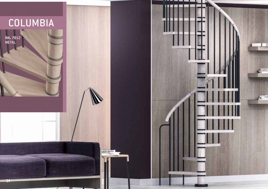 Pagina 35-Scari in kit din lemn si din metal SOGEM Catalog, brosura Romana, Engleza, Germana, Franceza,...