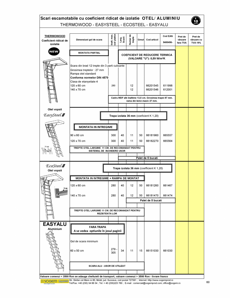 Pagina 65-Scari moderne SOGEM Gomera Specificații tehnice Romana te totala scara : 120 kg

10 CONTRATREPTE...