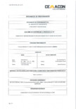Declaratie de Performanta - CEMACON EVT 100 (50-99mm)  CEMACON - 