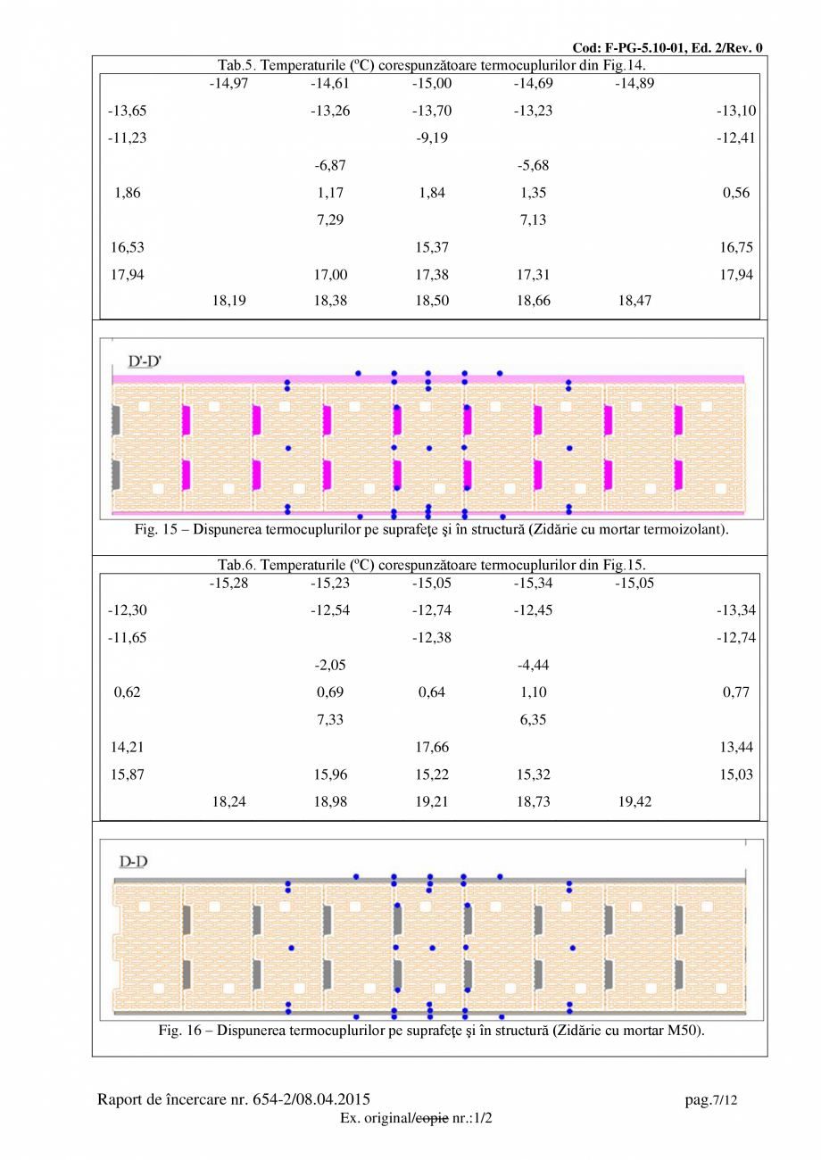 Pagina 7-Studiu termotehnic caramida Evoceramic CEMACON EVOCERAMIC EC 44 LM Catalog, brosura Romana rie cu...