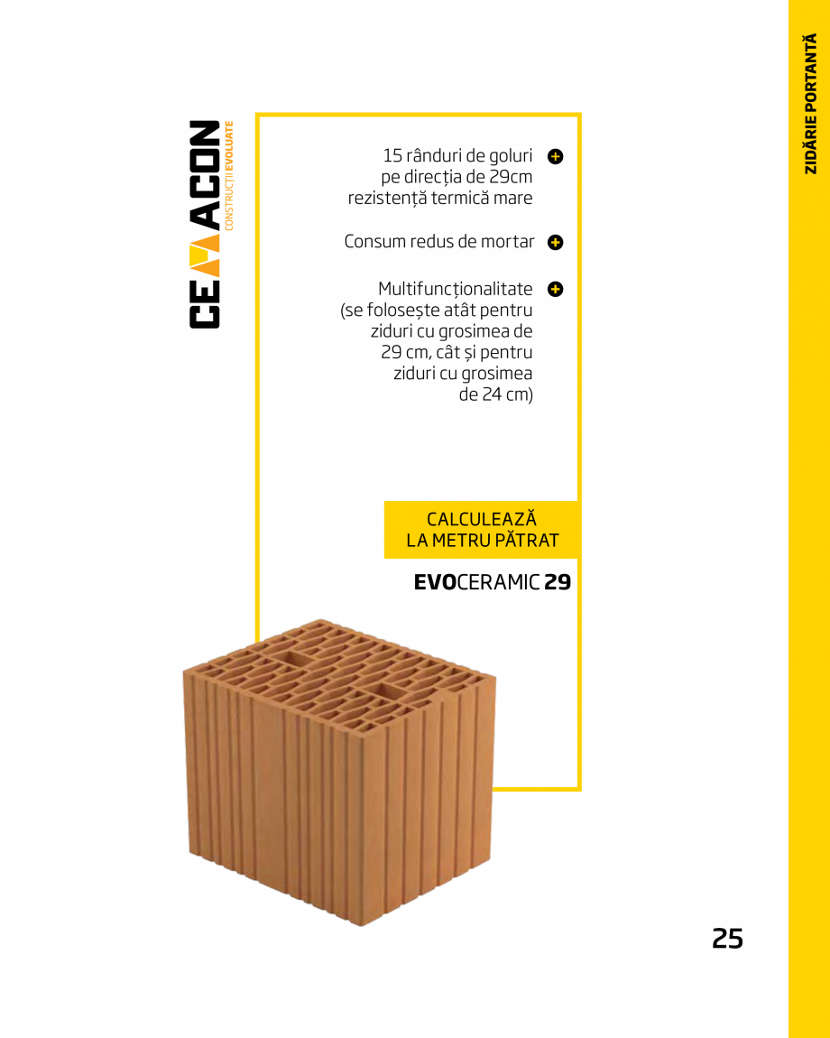 Pagina 25-Catalog produse 2017 CEMACON Catalog, brosura Romana 