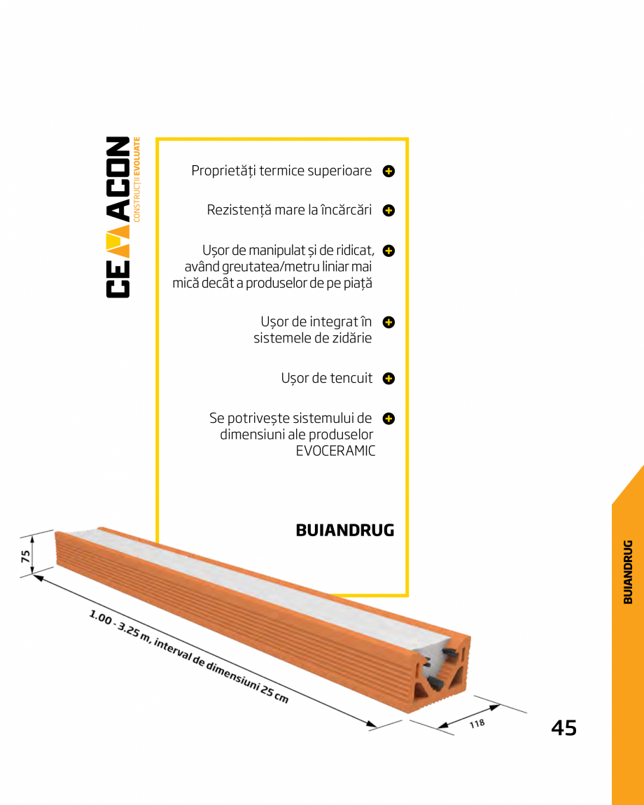 Pagina 45-Catalog produse 2017 CEMACON Catalog, brosura Romana 