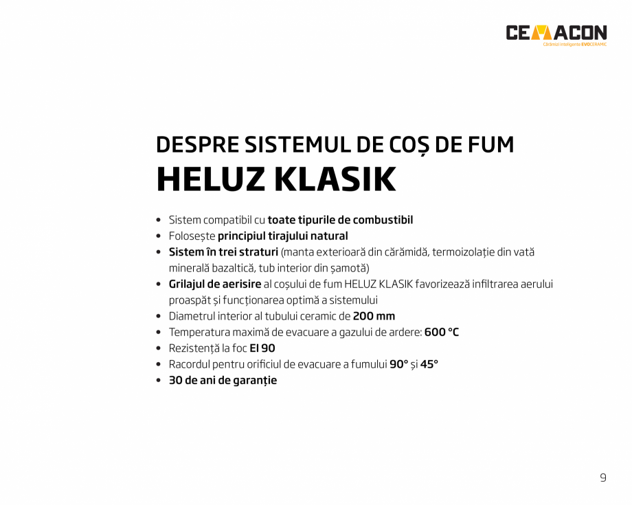 Pagina 9-Cosuri de fum - Construieste inteligent pentru cei care iti sunt aproape HELUZ Catalog, brosura...