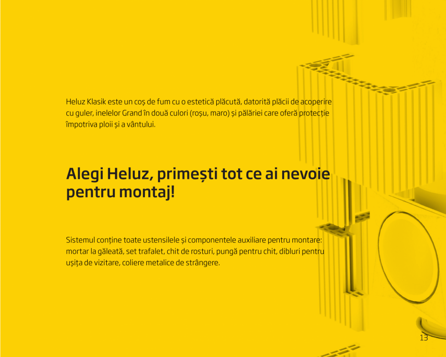 Pagina 13-Cosuri de fum - Construieste inteligent pentru cei care iti sunt aproape HELUZ Catalog, brosura...