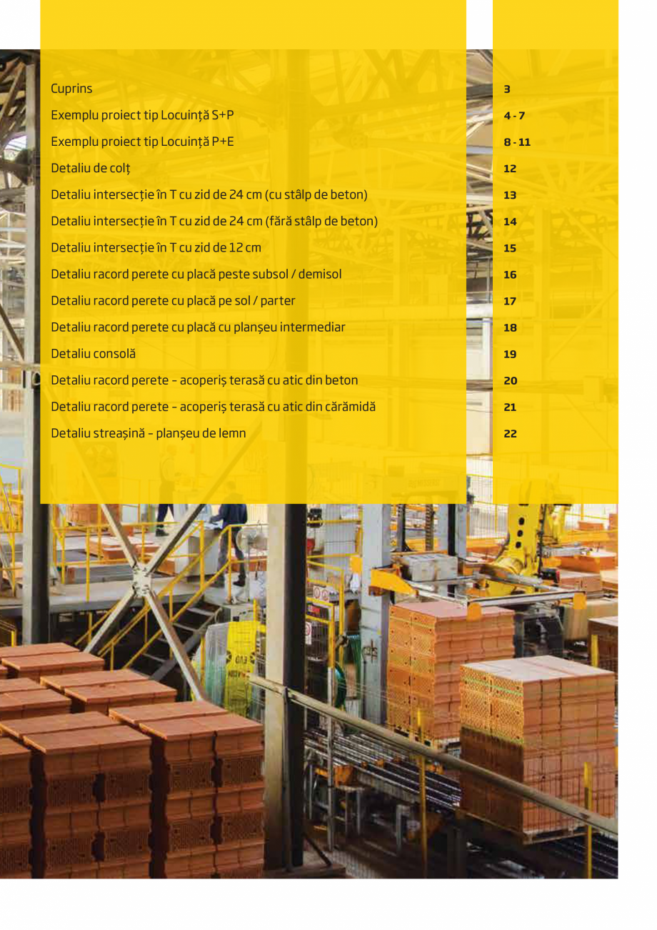 Pagina 3-Detalii de executie CEMACON EVOCERAMIC 44 VB Instructiuni montaj, utilizare Romana 
LOCUINŢĂ P+E
A...