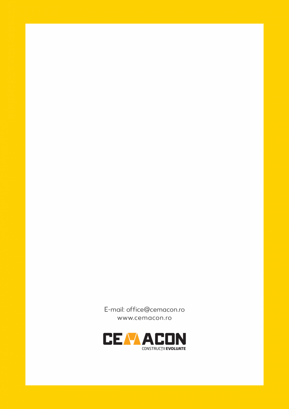 Pagina 24-Detalii de executie CEMACON EVOCERAMIC 44 VB Instructiuni montaj, utilizare Romana 